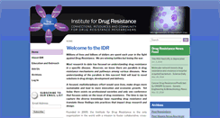 Desktop Screenshot of drug-resistance.org